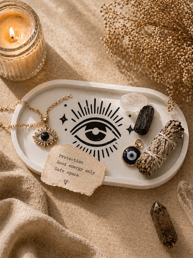 Evil Eye Trinket Tray