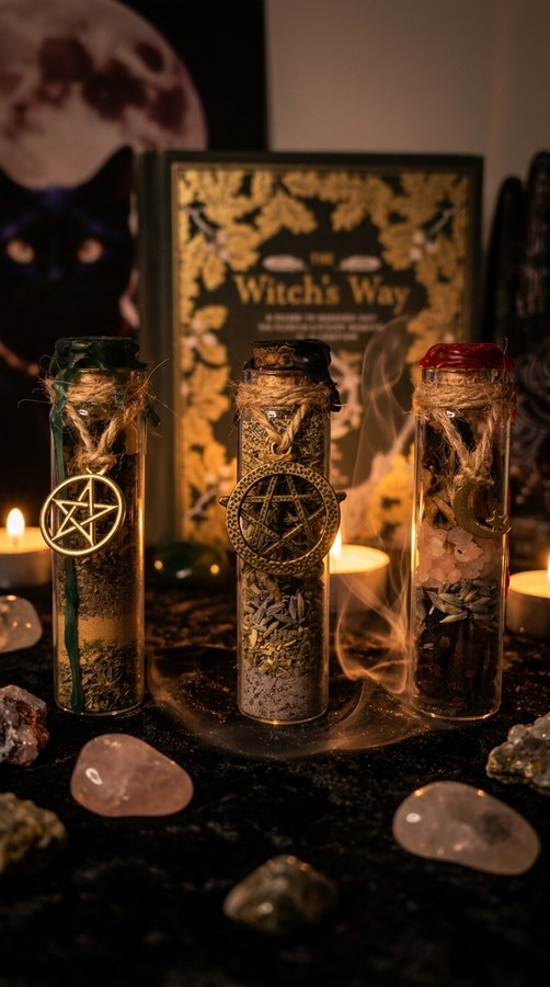 Hand-Crafted Spell Jars